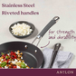 Anolon Endurance+ Nonstick Induction Open French Skillet Twin Pack 20/26cm